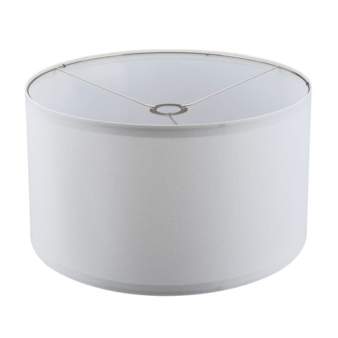 Aspen Creative 38872-2, Drum Collapsible Uno Lamp Shade, White, 16" Top x 16"...
