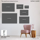 The Oliver Gal Artist Co. Abstract Wall Art Canvas Prints 'Stood Still and Wo...
