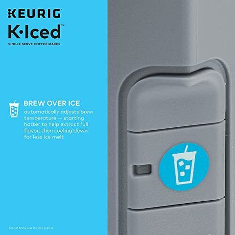 Keurig K-Iced Single Serve Coffee Maker - Brews Hot and Cold - Regular, Gray