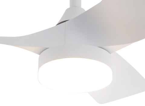 FINXIN Indoor Light Fixtures Ceiling Fan LED 30 Ceiling Fans for Bedroom,Livi...