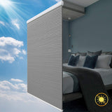 Blackout Cellular Shades Cordless Blinds Window Shades for Home, 45W x 64H, C...