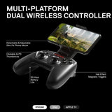 SteelSeries Nimbus+ Bluetooth Mobile Gaming Controller with iPhone Black