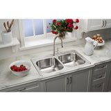 Elkay LK6000LS Single Hole Deck Mount Kitchen Faucet with Pull-Down Spray and...