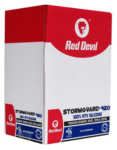 Red Devil 078050 StormGuard 920 100% RTV Silicone Window and Door Sealant, A ...