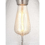 Progress Lighting Range Collection 1-Light Clear Seeded Glass Coastal Pendant...