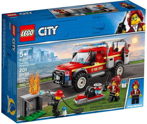 Lego Cami&#243;n de Intervenci&#243;n del Jefe de Bomberos