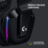 Logitech G733 Lightspeed Wireless Gaming Headset with Suspension Headband, Li...