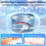 Nalax Retainer Cleaner,45000Hz Professional Cleaner Machine, Jewelry Cleaner ...