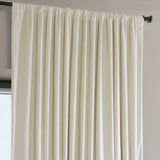 HPD Half Price Drapes Signature Plush Extra Wide Velvet Blackout Curtains for...