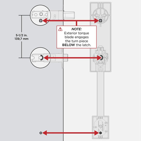 Kwikset Vancouver Front Door Lock Handle and Deadbolt Set, Entry Handleset Ex...