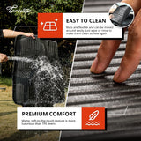 All-Weather Floor Mats Compatible for 2015-2024 Ford F-150 Super Crew Cab | F...