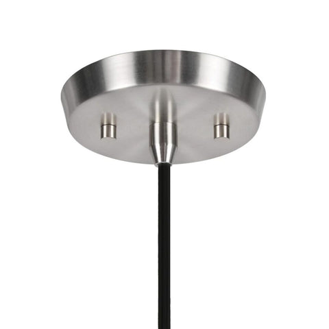 Aspen Creative Black 71010 One-Light Pendant with Hardback Shaped (Spider) Sh...