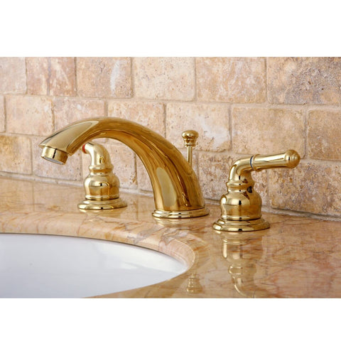 Kingston Brass KB961 Magellan Widespread Bathroom Faucet, 8-Inch Adjustable C...