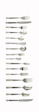 Fortessa Bistro 18/10 Stainless Steel Flatware Bouillon Spoon, Set of 12