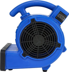 Simple Deluxe Air Mover, 305 CFM Mini Floor Blower Fan for Water Damage, Blue...