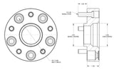 Spidertrax WHS010 Black Wheel Spacer Kit