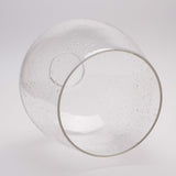 Seeded Bubble Glass Lamp Shade, LEDupdates 3 Pack Oversize Clear Globe Seeded...