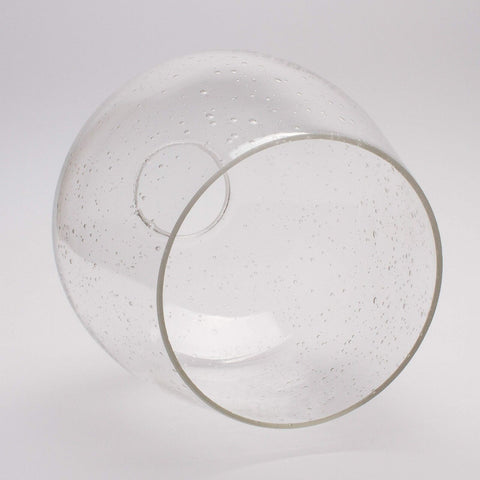 Seeded Bubble Glass Lamp Shade, LEDupdates 3 Pack Oversize Clear Globe Seeded...