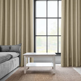 HPD Half Price Drapes Grommet Linen Curtains 84 Inches Long Room Darkening Cu...