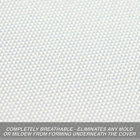 Budge B-300-X1 300 Denier V-Hull Fishing Boat Cover Gray 12'-14' Long (Beam W...