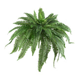 Nearly Natural 48IN Artificial Boston Fern Large Hanging Plant, Set of 2 Arti...