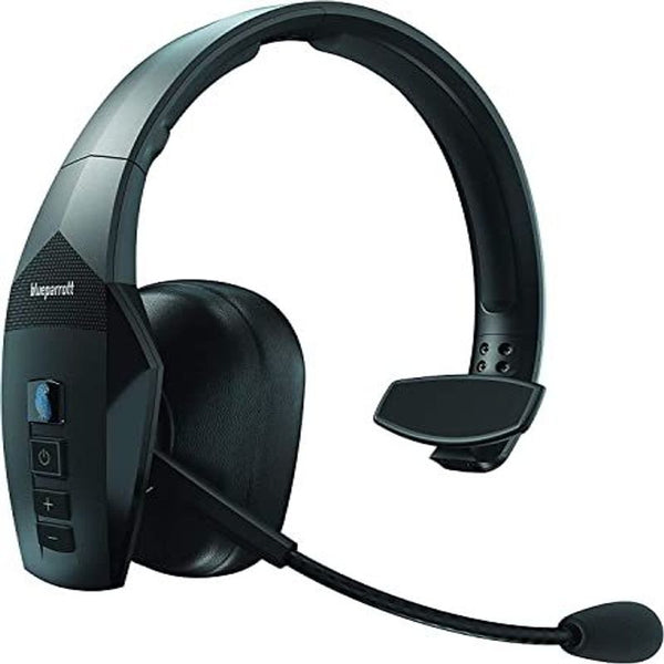 BlueParrott B550-XT Voice-Controlled Bluetooth Headset – Over The Head, Black