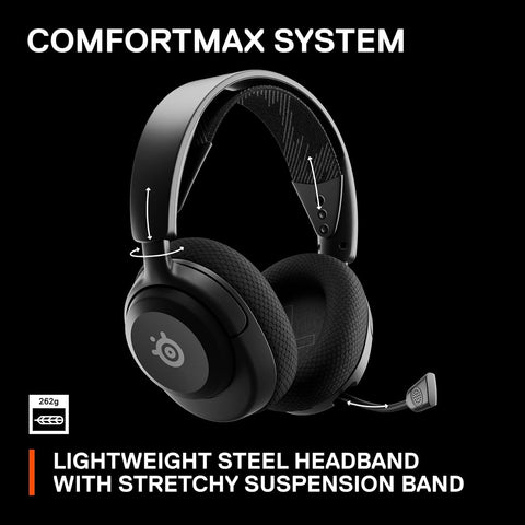 SteelSeries New Arctis Nova 4 Wireless Multi-Platform Gaming Headset — Black