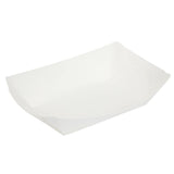 Bio Tek 4 Ounce Paper Boats, 400 Disposable #25 Food Trays - PE Lining, Durab...