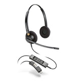 Poly - EncorePro 525 USB-A and USB-C USB Headset (Plantronics) - Acoustic Hea...