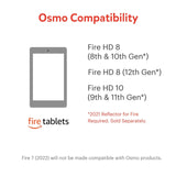 Osmo - Genius Starter Kit for Fire Tablet-5 Educational Learning Games-Ages 6...