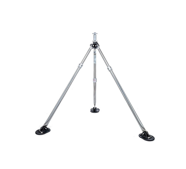 attwood SP-96008 Pro-Swivel Aluminum 28-Inch to 33-Inch Adjustable Height Ski...