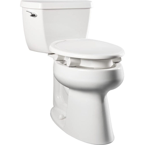 Bemis Assurance 3" Raised Toilet Seat for Seniors, Clean Shield Guard, Secure...