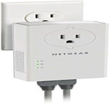 NETGEAR Powerline adapter Kit, 2000 Mbps Wall-plug, 2 Gigabit Ethernet white