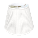 Royal Designs, Inc. Deep Empire Side Pleated Basic Lamp Shade, BS-729-20WH, 1...