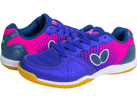 Butterfly Unisex-Adult Athletic Table Tennis Shoes 7 Women/5.5 Men Navy
