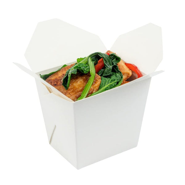 Restaurantware Bio Tek 16 Ounce Noodle Take Out Boxes 200 Disposable Food To ...