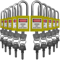 Lockout Tagout Locks, Safety Padlock, Keyed Differently Loto Safety Padlocks ...
