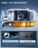 Nilight Headlight Assembly Compatible for 1999 2000 2001 2002 2003 2004 2005 ...