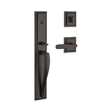 Baldwin Torrey Pines, Front Entry Handleset with Interior Venetian Bronze