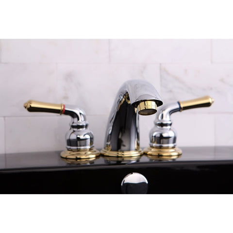 Kingston Brass KB961 Magellan Widespread Bathroom Faucet, 8-Inch Adjustable C...