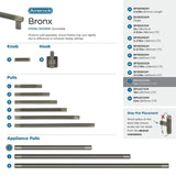 Amerock BP54070GM | Gunmetal Appliance Pull | 12 inch (305mm) Center-to-Cente...