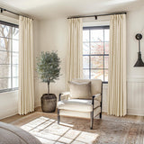 100% Blackout Shield Pinch Pleated Curtains 84 Inch Length 2 Panels Set, Line...