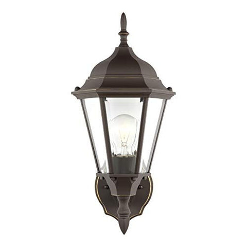 Sea Gull Lighting 88941-71 Bakersville Outdoor Wall Lantern Outside Fixture, ...