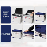 Insulated Soft Cooler Bag with Removable Hard Line & 4 Cup Holders, Portable ...