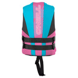 O'Neill Wetsuits Child Reactor USCG Life Vest 1SZ Pet/Turquoise/Black