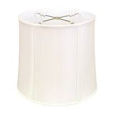 Royal Designs, Inc. BS-719-16WH Basic Drum Lamp Shade, 15" x 16" x 16", White