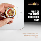 Fruits of The Spirit Coin Pack of 10 - Galatians 5:22-23 Love, Joy, Peace - 1...