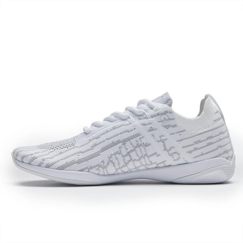 Rebel Athletic Girl's Revolt Cheerleading Shoe White 13