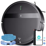 Robot Vacuum and Mop Combo, Tangle-Free Powerful Suction, Robotic Vacuum Clea...