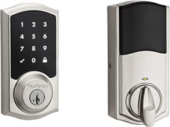 Kwikset 916 Traditional Touchscreen SmartCode Electronic Satin Nickel